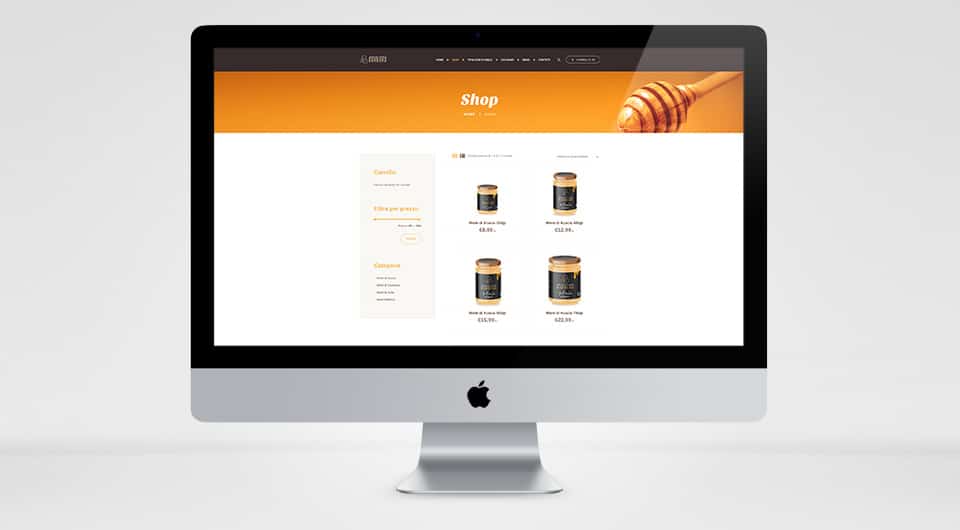 E-Commerce Apicoltura Borbona - Dogma 23 Siti Web L'Aquila
