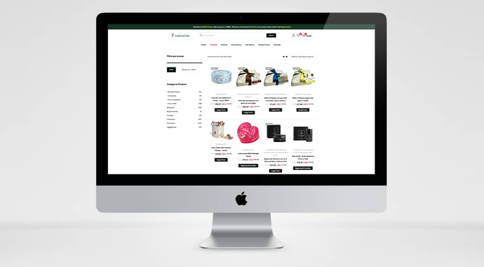 E-Commerce Farmanatura - Dogma 23 Siti Web L'Aquila