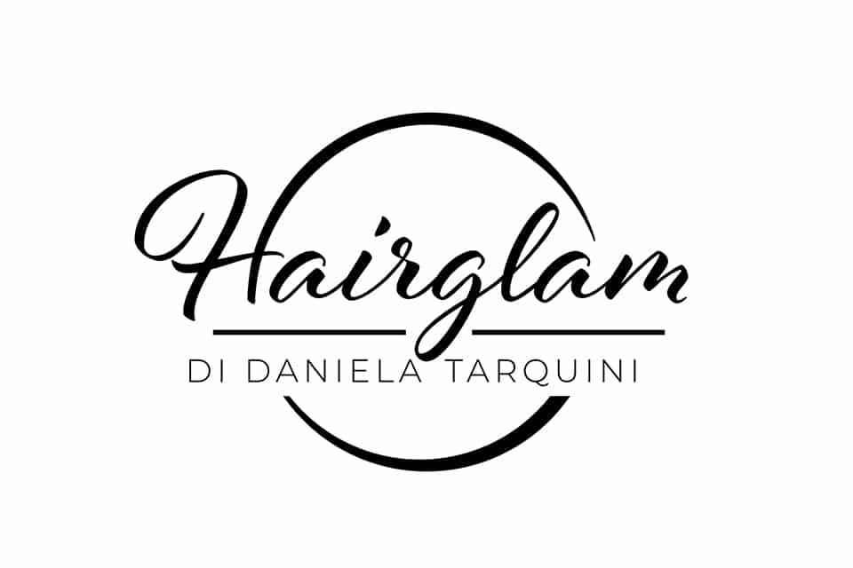 Hairglam Logo Parrucchieria - Creazione Logo Loghi a L'Aquila