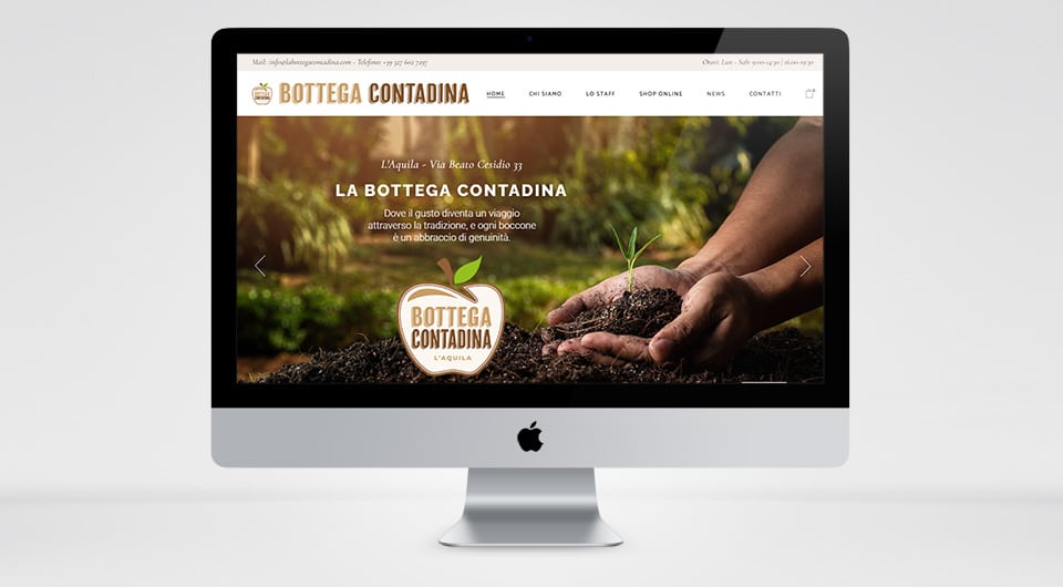 La Bottega Contadina - Siti Web L'Aquila