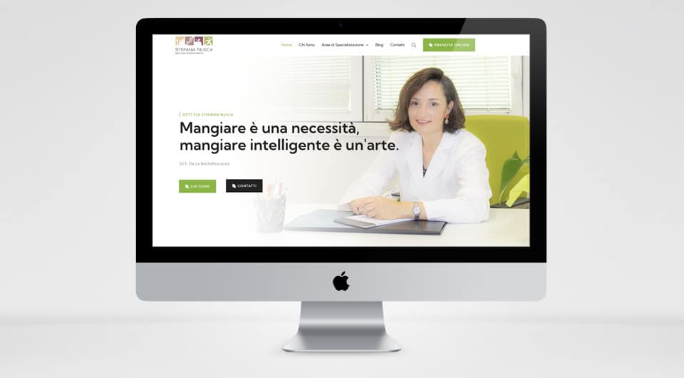 Siti Web L'Aquila Nutrizionista Nusca E-Commerce Dogma23