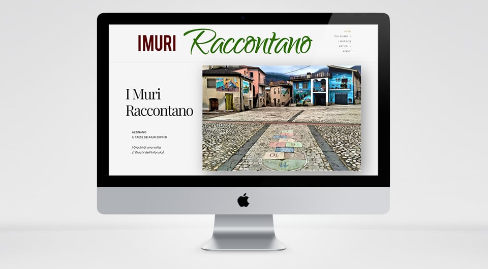 i Muri Raccontano Azzinano - Realizzazione Siti Web L'Aquila