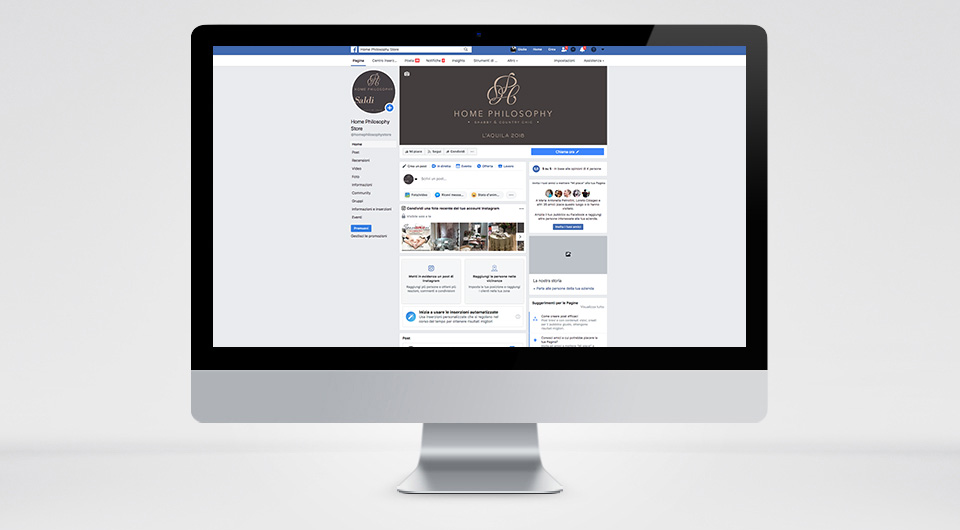 Gestione Account Facebook Web Marketing e Gestione Account Social