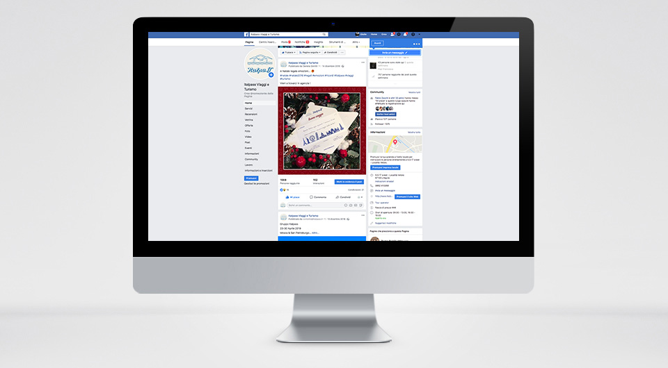 Gestione Account Facebook Web Marketing e Gestione Account Social