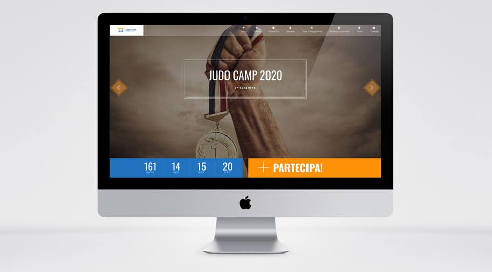 Realizzazione Siti Web L'Aquila - Judo Camp