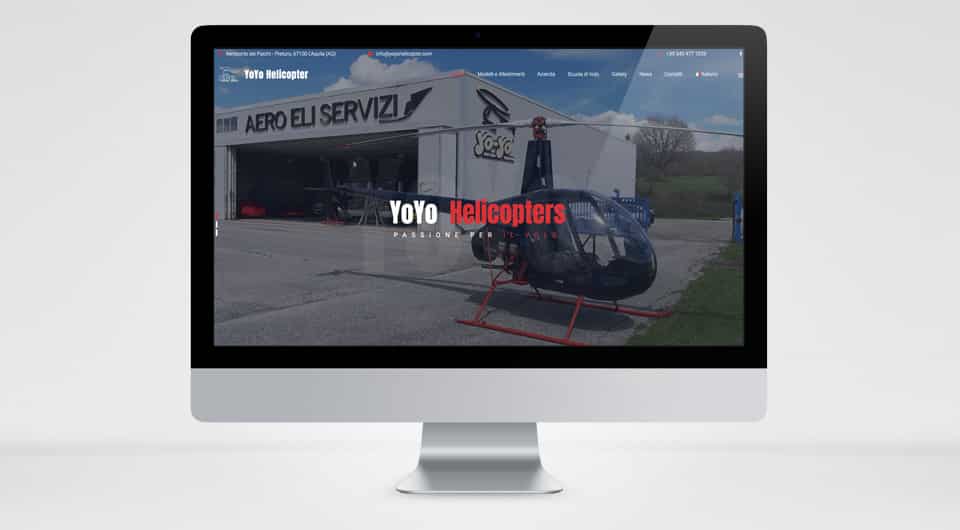 Sito Web YoYo Helicopter - Dogma 23 Siti Web L'Aquila