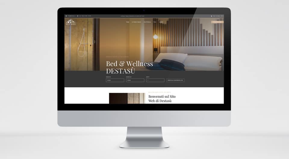 Sito Web Bed & Wellness Destasù - Dogma 23 Siti Web L'Aquila