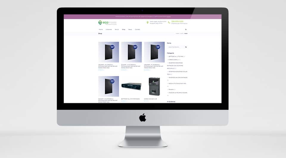 E-Commerce Eco Mode - Dogma 23 Siti Web L'Aquila