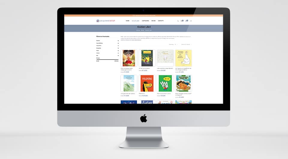 E-Commerce Outlet Libri per Bimbi - Dogma 23 Siti Web L'Aquila