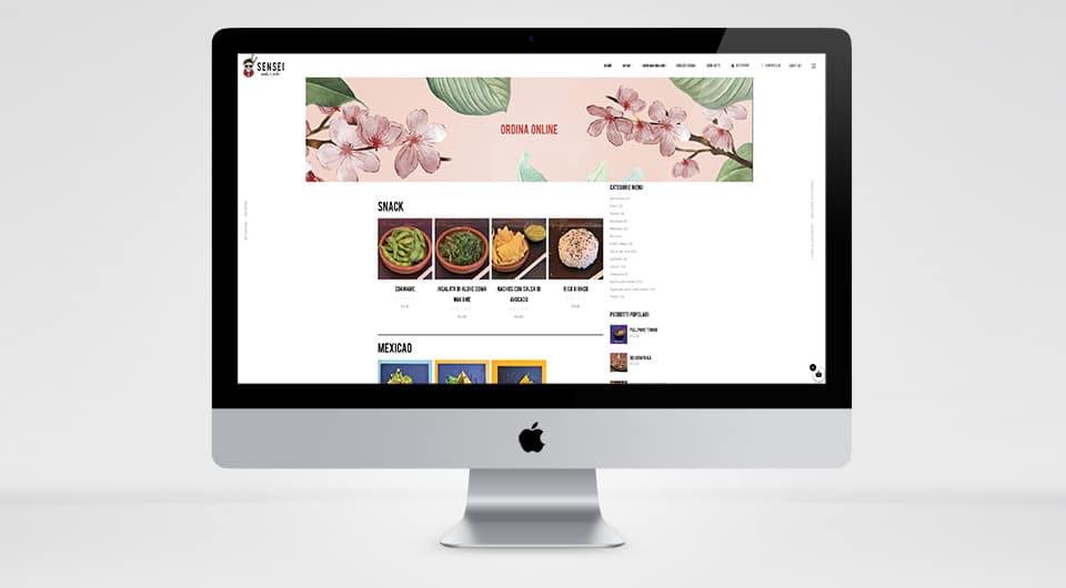E-Commerce Sen 6 Sushi - Dogma 23 Siti Web L'Aquila